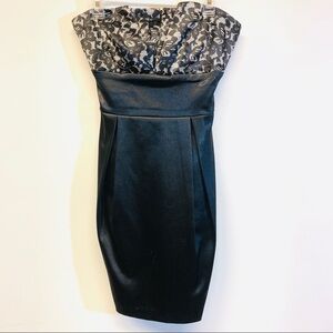 Tweeze Me Wedding Guest  Strapless Short Dress